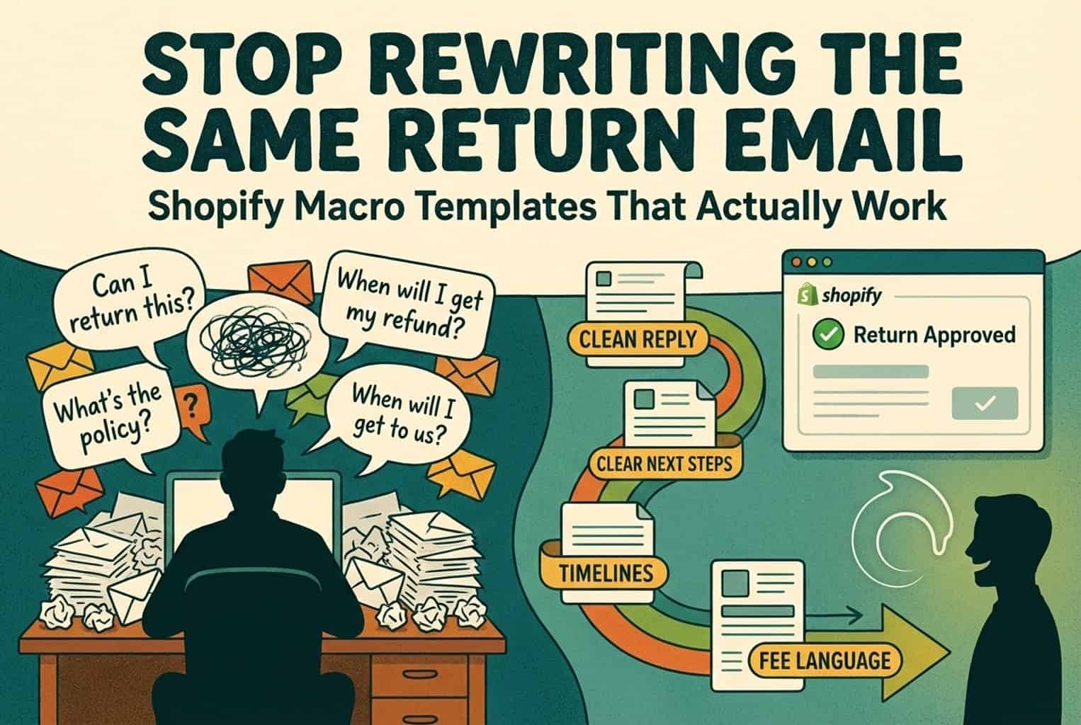 Shopify Return Email Templates for Smarter Support
